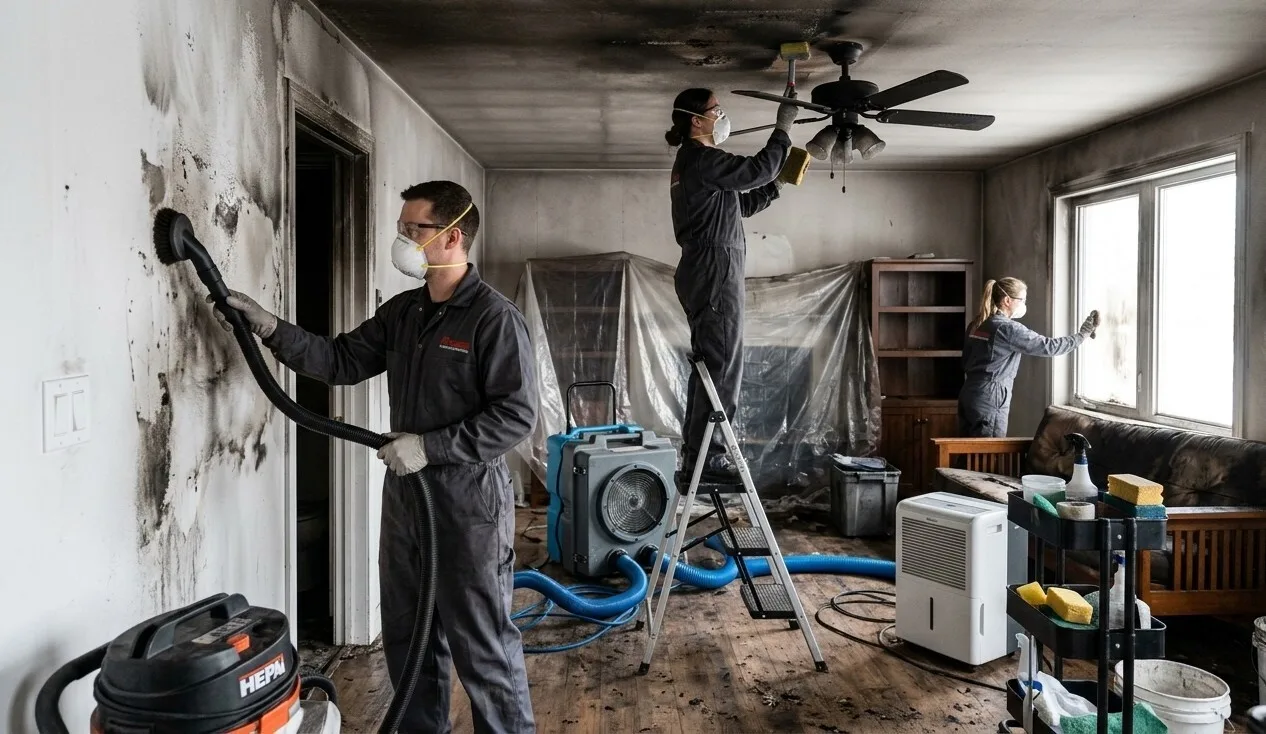Fire Damage Restoration in Lamont, CA
